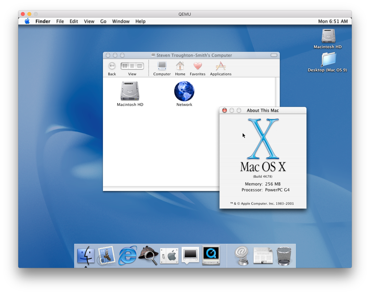 can i compile a c program for mac os x